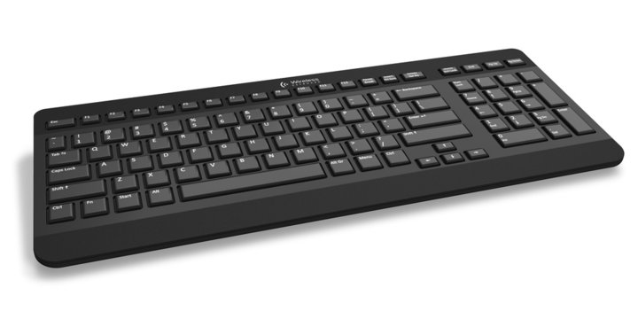 Black Wireless Keyboard