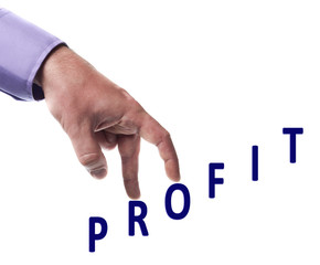 Profit word