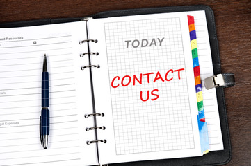 Contact us message