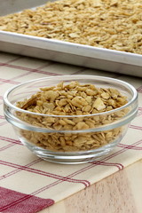 fresh from the oven healthy granola