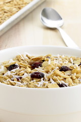 fresh from the oven healthy granola