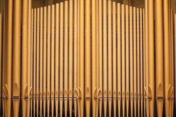 Church Organ Pipes