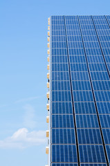 Obraz premium panneaux solaire