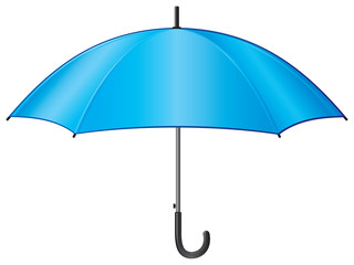 blue classic umbrella