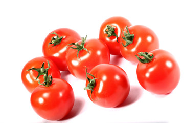 isolated tomato