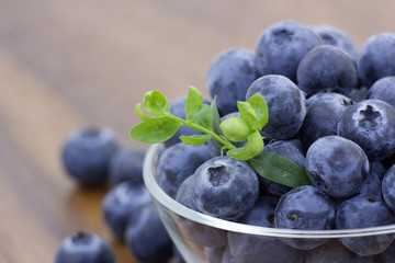 fresh blueberries