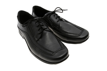 Pair of black shoes