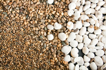 Pebble stone pattern stock photo