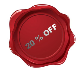 20 % off