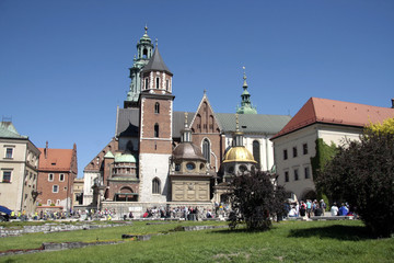 Fototapeta Vue d'ensemble de Wawel, Cracovie obraz