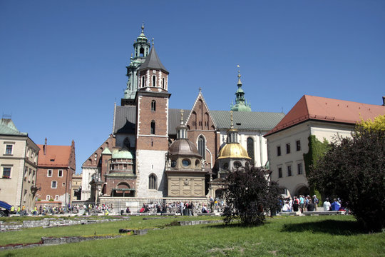 Vue d'ensemble de Wawel, Cracovie