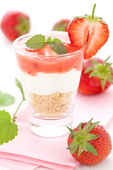 Erdbeerdessert