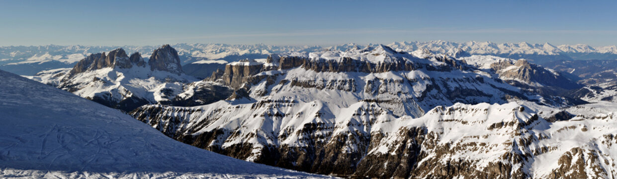 Vista dalla Marmolada