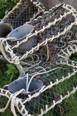 Abandoned lobster pots