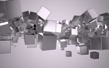 Metal cubes