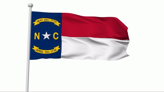 Fahne North Carolina NTSC