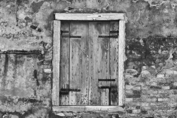 Altes Fenster, Venedig,Italien