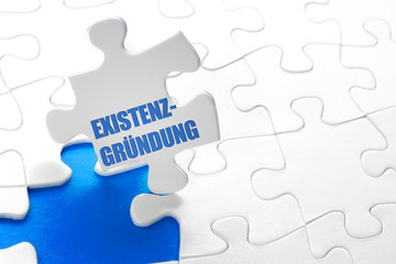 Fototapeta premium Existenzgründung