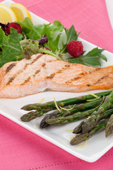 Grilled Raspberry Salmon