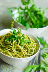 spaghetti - kräuter