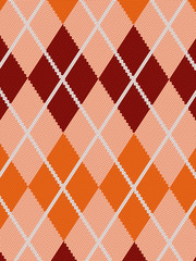 realistic argyle cloth