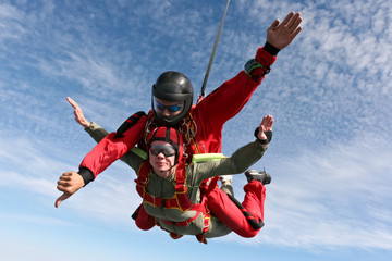 Skydiving photo