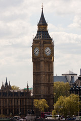 Fototapeta na wymiar London - Big Ben clock tower and House of Parliament
