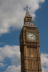 Fototapeta na wymiar London - Big Ben clock tower
