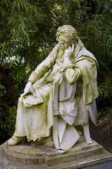 Statue of Byron, Archilleion Palace, Kerkyra (Corfu), Greece