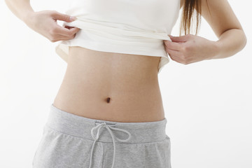 女性のウエスト