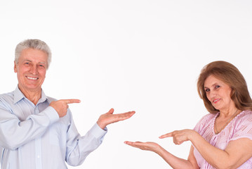 happy elderly couple