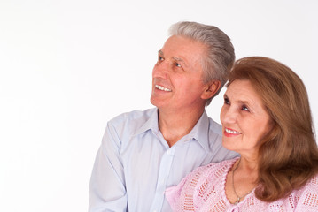 happy elderly couple