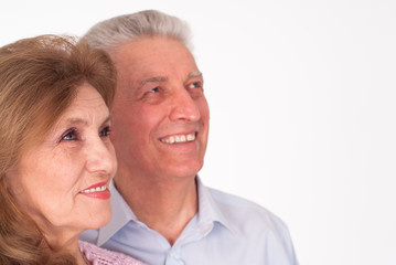 happy elderly couple