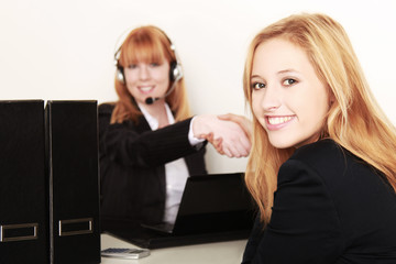 Callcenter Agentinnen