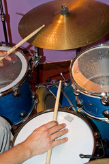 Plakat drum kit