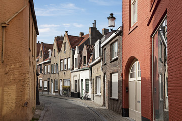 Fototapeta na wymiar Ulice Brugia, Belgia