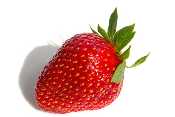 Beautiful ripe strawberry