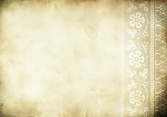 Vintage shabby background with classy patterns