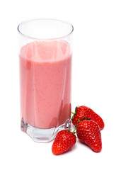 strawberry milk shake