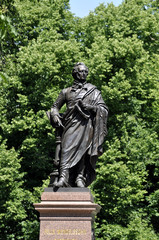 Fototapeta na wymiar Felix Mendelssohn Bartholdy Denkmal Leipzig Detail