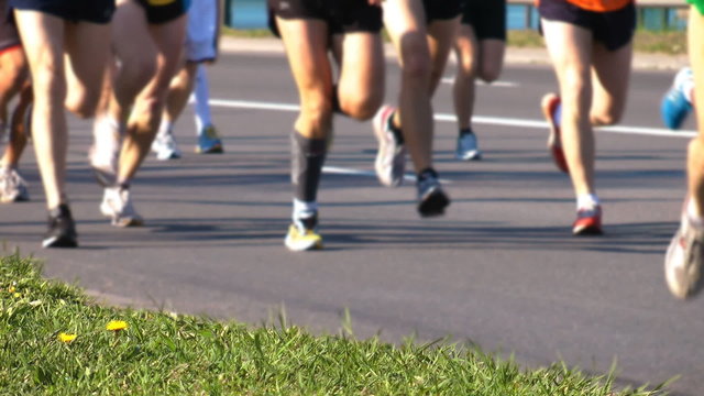 HD - City Marathon_closeup people
