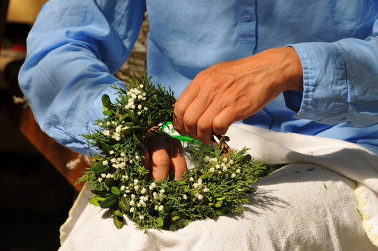 Kranzbinden