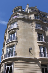 Immeuble du quartier du Palais-Bourbon &agrave; Paris