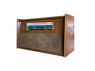 Old radio isolated 2