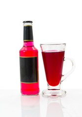 Red wine bottle