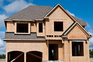New Home Under Construction