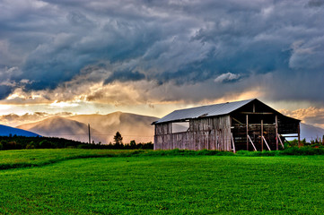 Obraz premium Creston Barn