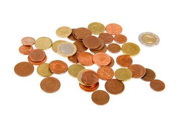 Euro coins