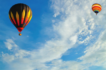 Fototapeta premium Balloon with blue sky