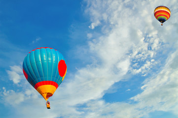 Balloon with blue sky